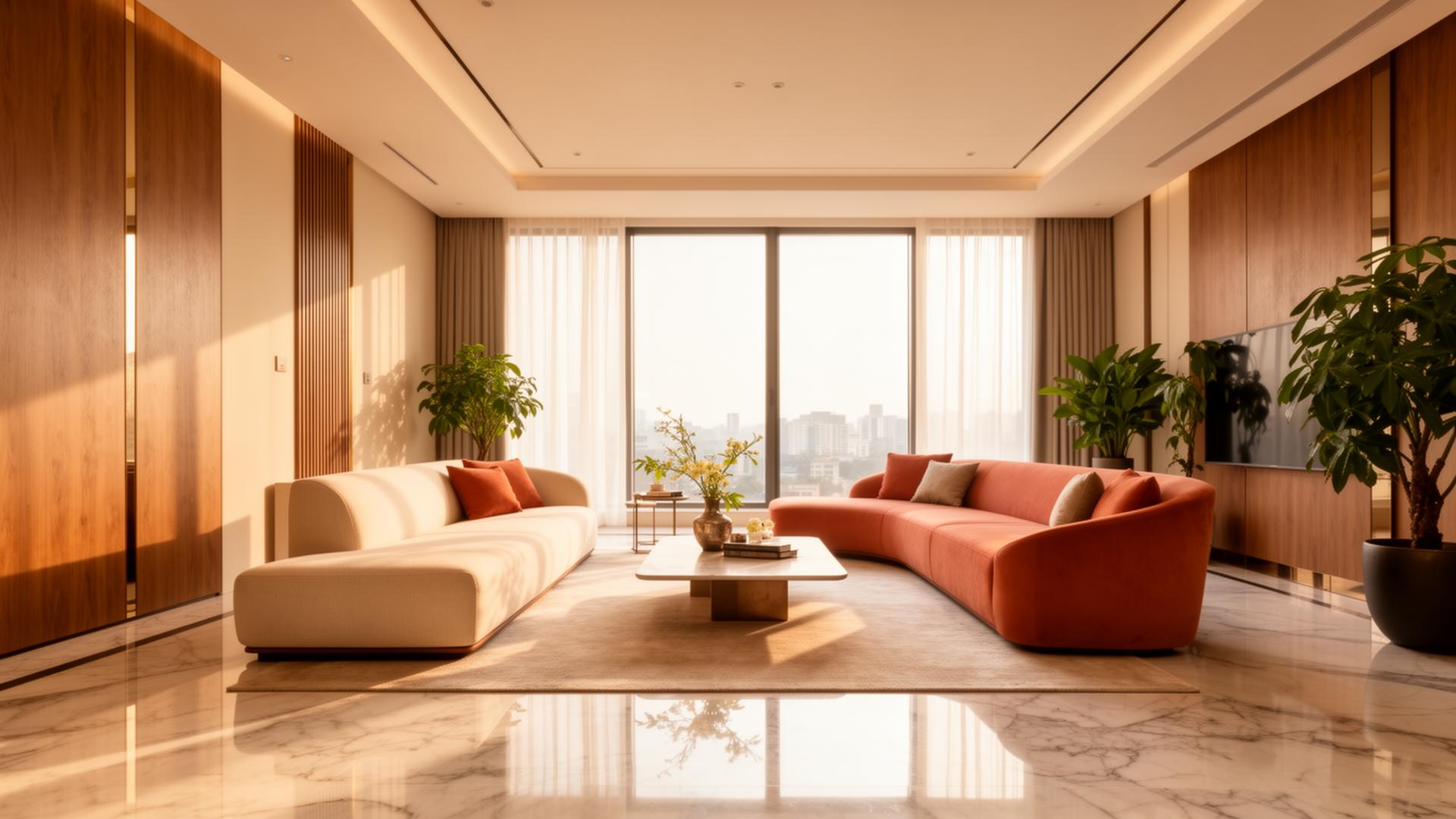 Elegant modern interior design